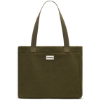 Sac Cabas Claude - effet lainé Kaki