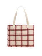 Sac Cabas Claude - Tartan Rose