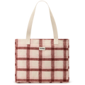 Sac Cabas Claude - Tartan Rose
