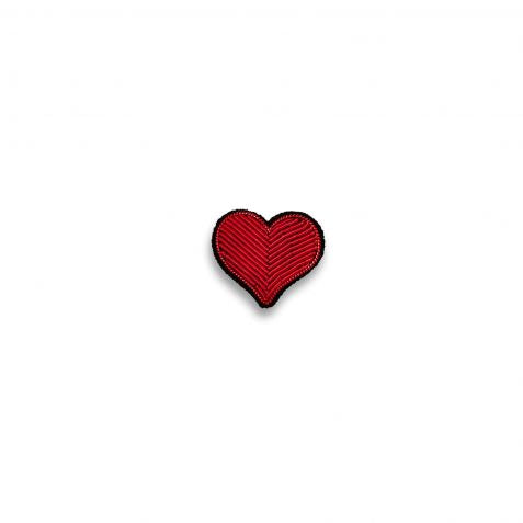 Broche - Coeur Rouge