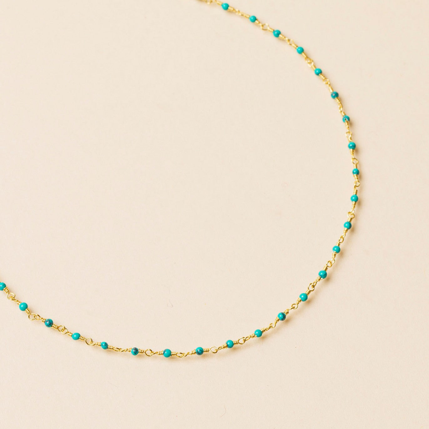 Collier Inde - Lagon Turquoise