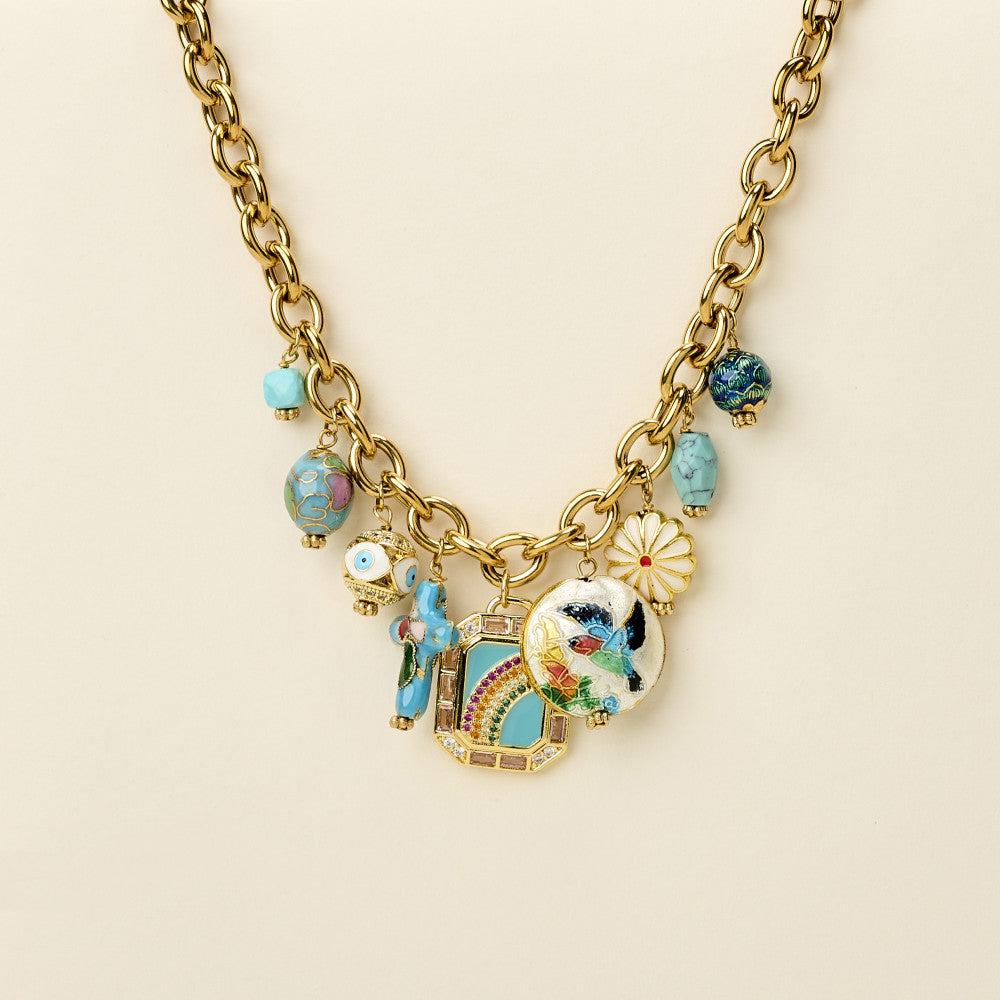 Colliers Javi - Turquoise