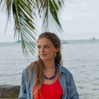 Collier Praia - Colbalt