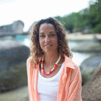 Collier Praia - Laranja Ivoire