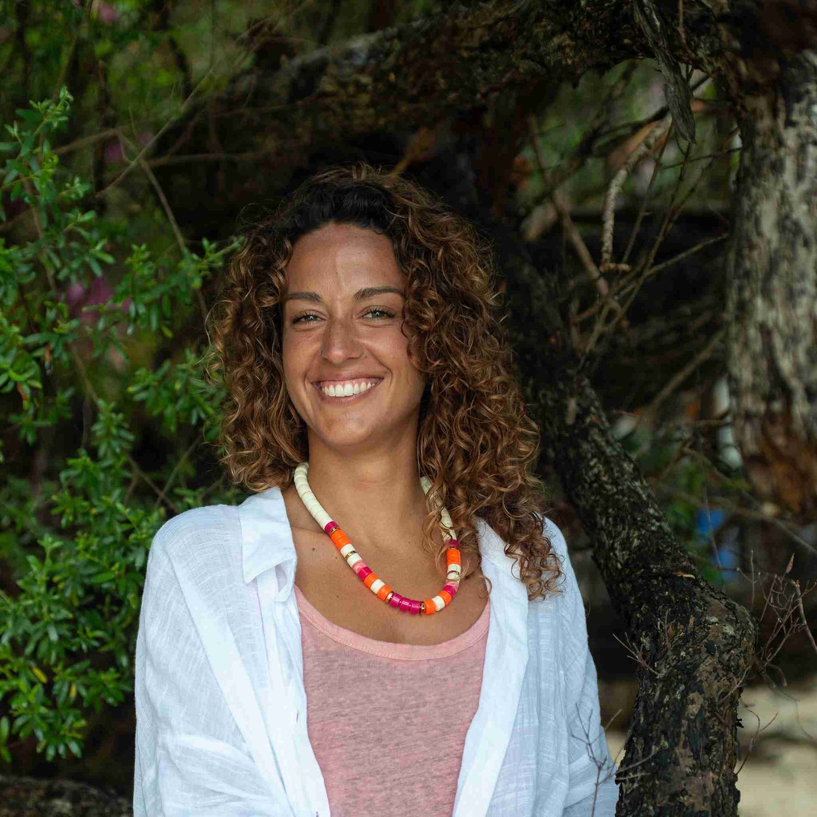 Collier Praia - Laranja Ivoire