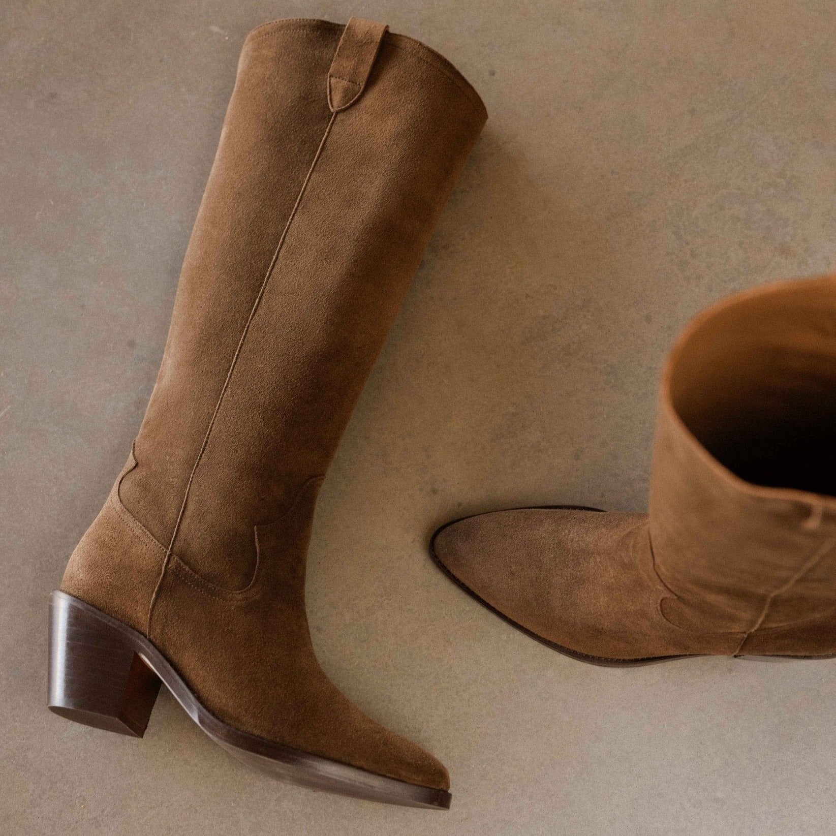 Bottes Dolores - Brun Rockies - Cuir Suédé