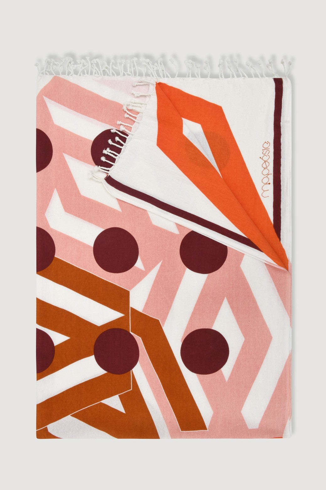 Drap de plage Rêve Drap de Plage Bloom Orange