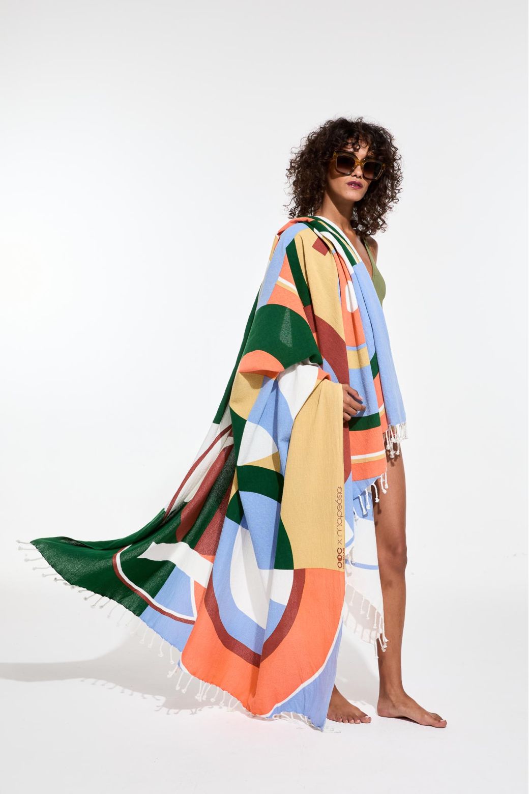 Drap de plage Rêve Ta Poesie Corail Nuage