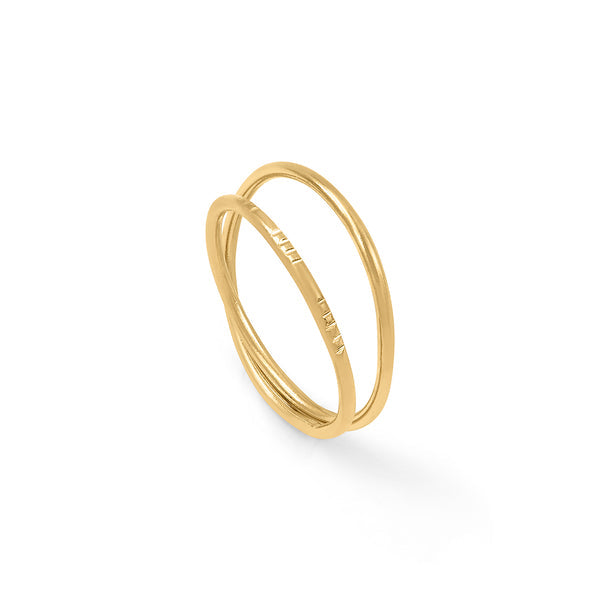 Bague double Duna