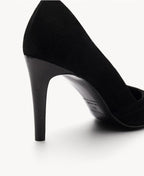 Escarpins 117 - Chevre velours - Noir