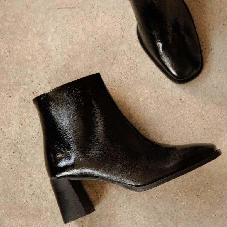 Bottine Esma - Noir Vinyl