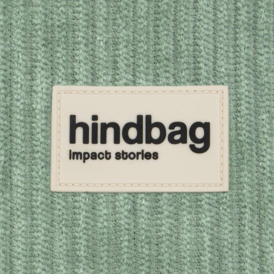 Sac banane Sasha - Velours Vert d'eau