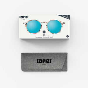 #D Sun Blue Tortoise Mirror