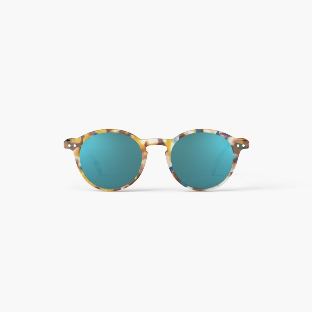 #D Sun Blue Tortoise Mirror