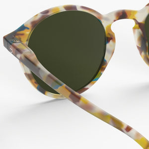 #D Sun Blue Tortoise Mirror