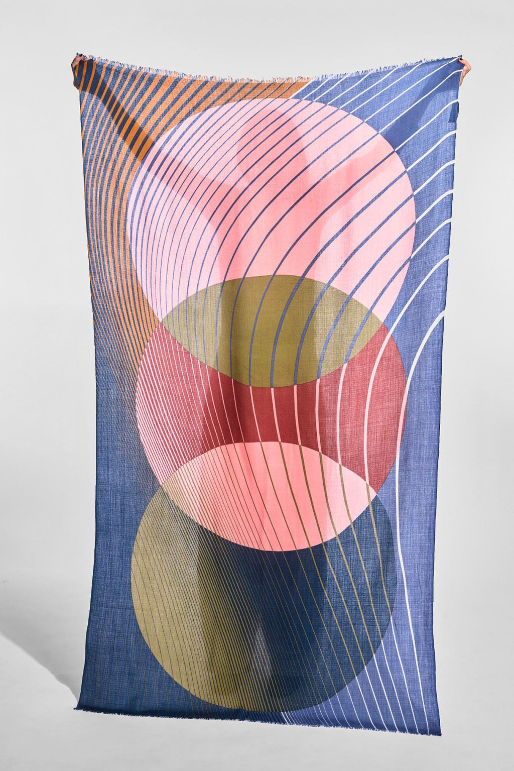 Foulard Astre Rose