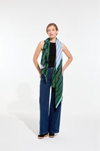 Foulard Celeste Amazone