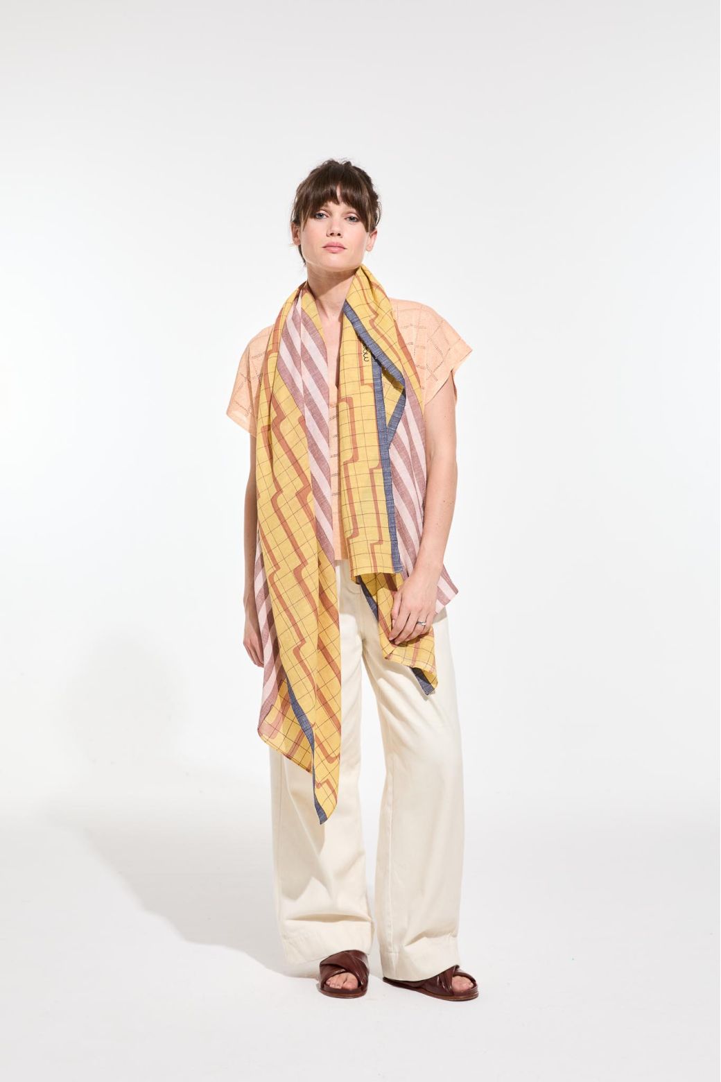 Foulard Celeste Citrine