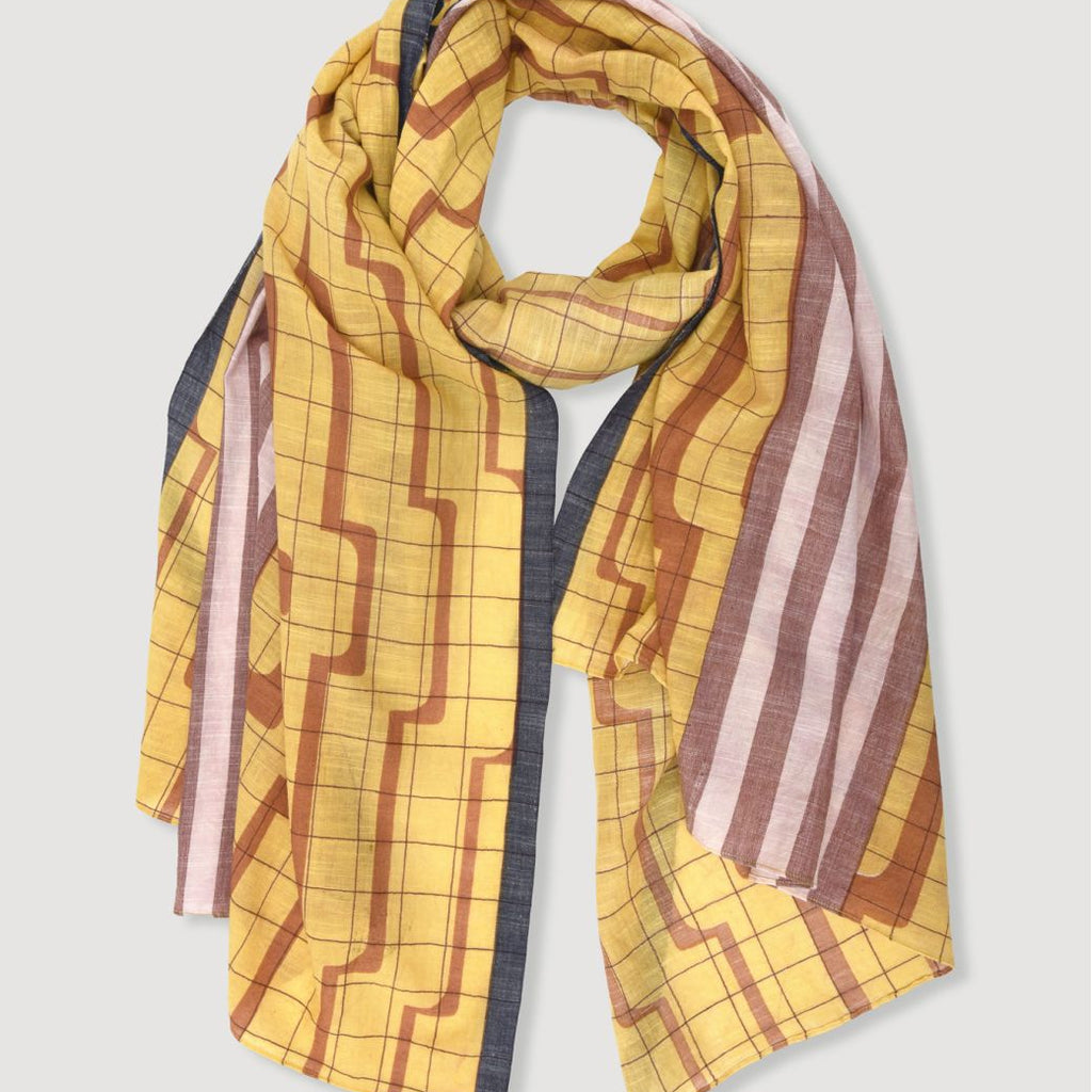 Foulard Celeste Citrine