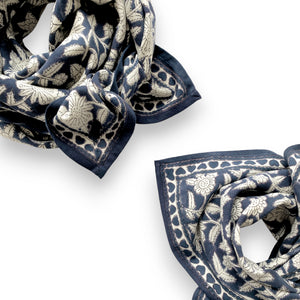 Foulard Apaches Latika - Coeur - Orage