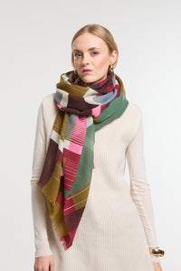 Foulard Petra Kaki