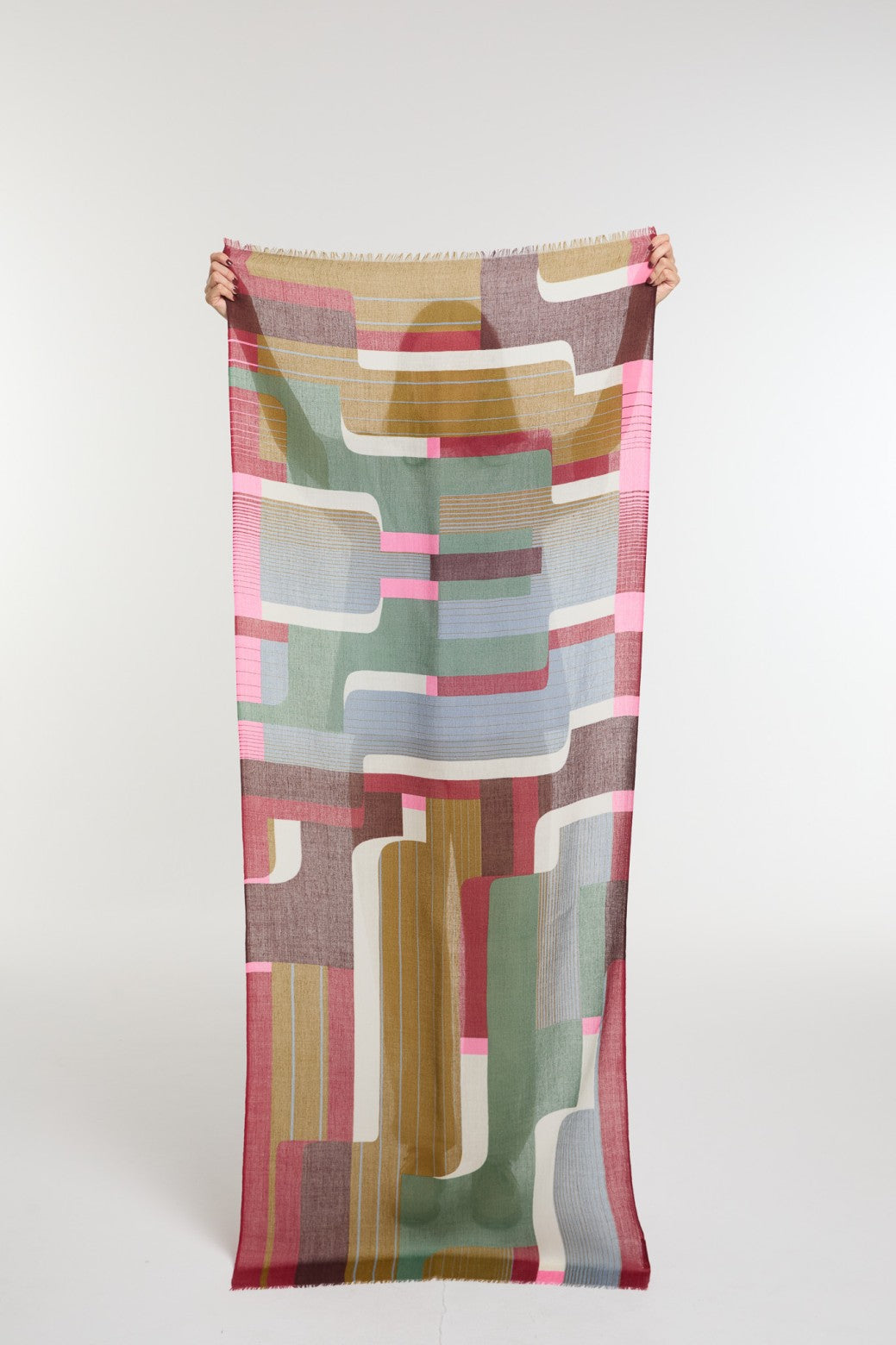 Foulard Petra Kaki