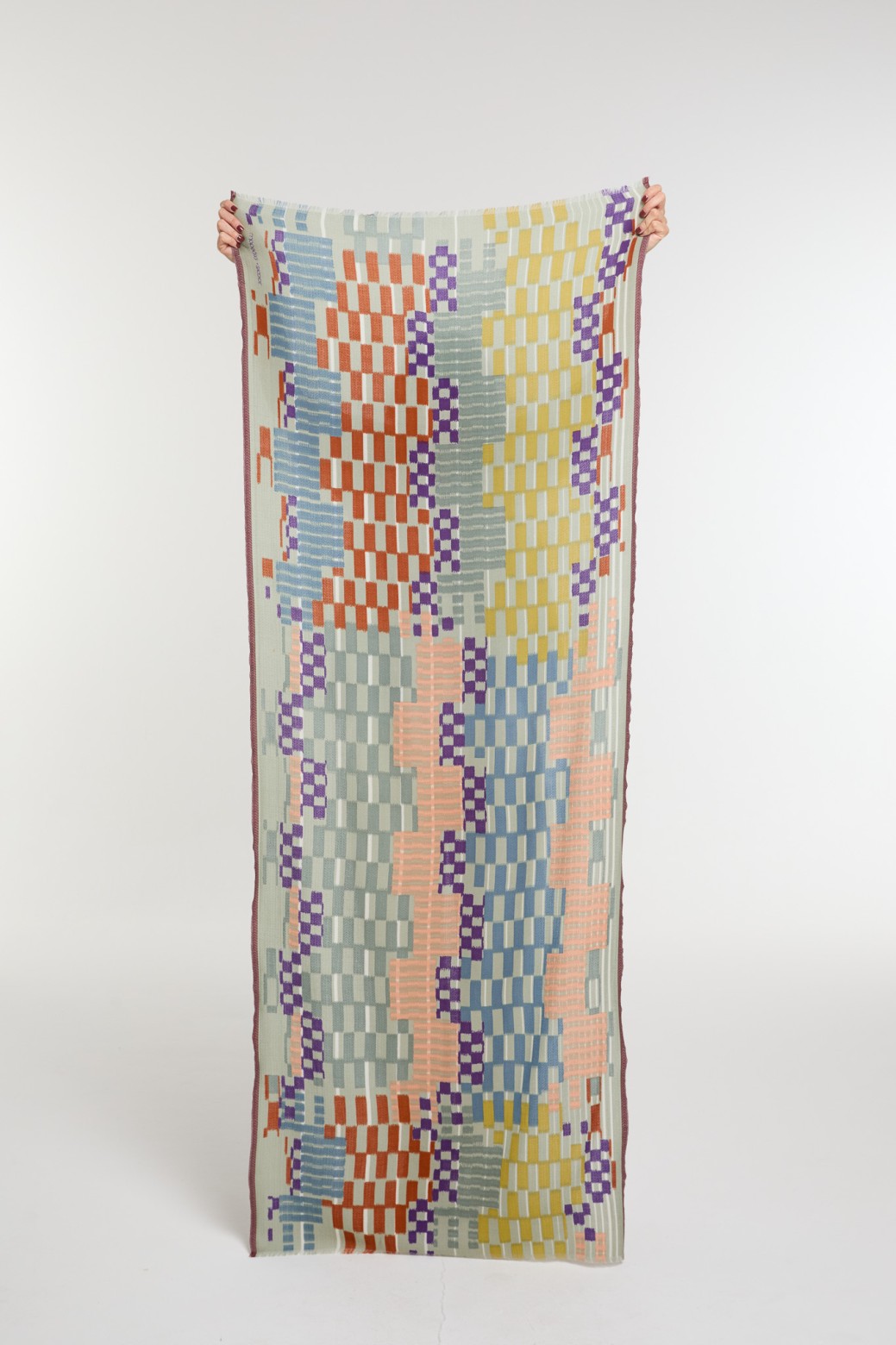 Foulard Saccade Pastel