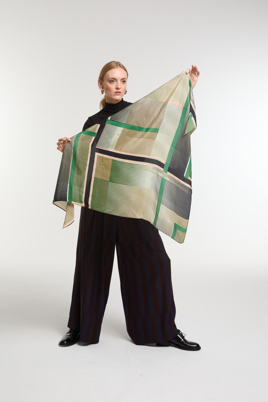 Foulard Prisme Vert