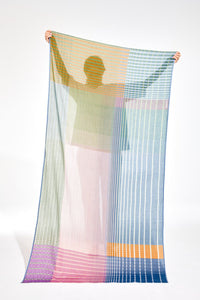 Foulard Vibrant Bleu Violet