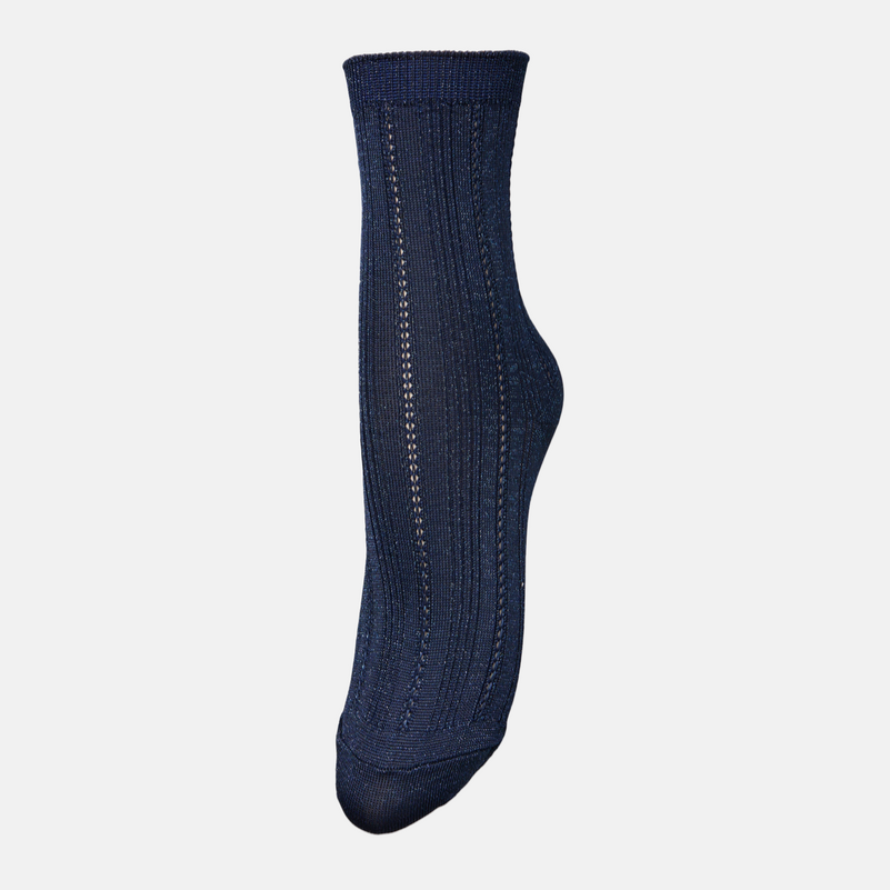 Glitter Drake Sock - Angel Falls Blue