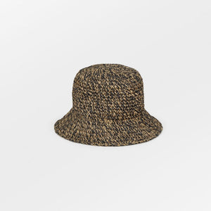 Florio Bell Bucket Hat - Black/Nature