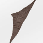 Alpaca Wool Triangle - Hot Fudge Brown