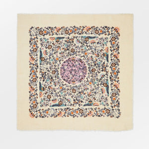 Granville Woo Scarf - Eggnog Off White