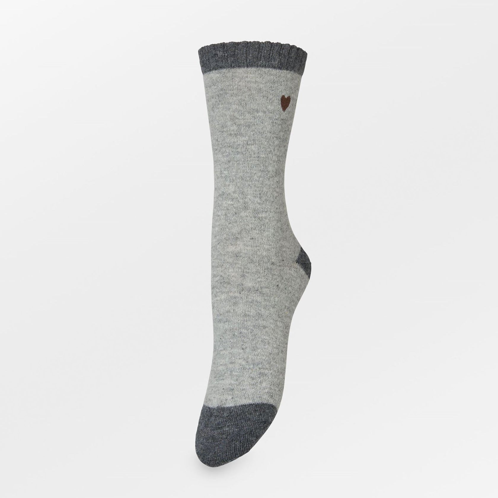 Hearty Grey - Chaussettes en laine