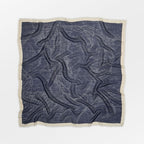 Écharpe Stitchia Siw - Navy Blue