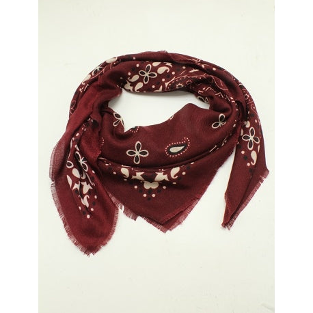 68456 - Grand Carre Bandana - 0650 Rouge Foncé