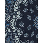68455 - Grand carre Bandana - 0550 Bleu Foncé