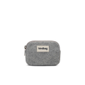 Porte monnaie lili - effet lainé gris