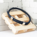 Bracelet Little Lewis DBL - Navy | Silver