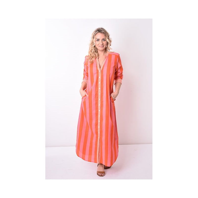 68254 - Robe chemise - 0902 Orange Clair