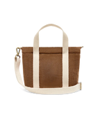 Mini Cabas Louise - Velours Macchiato