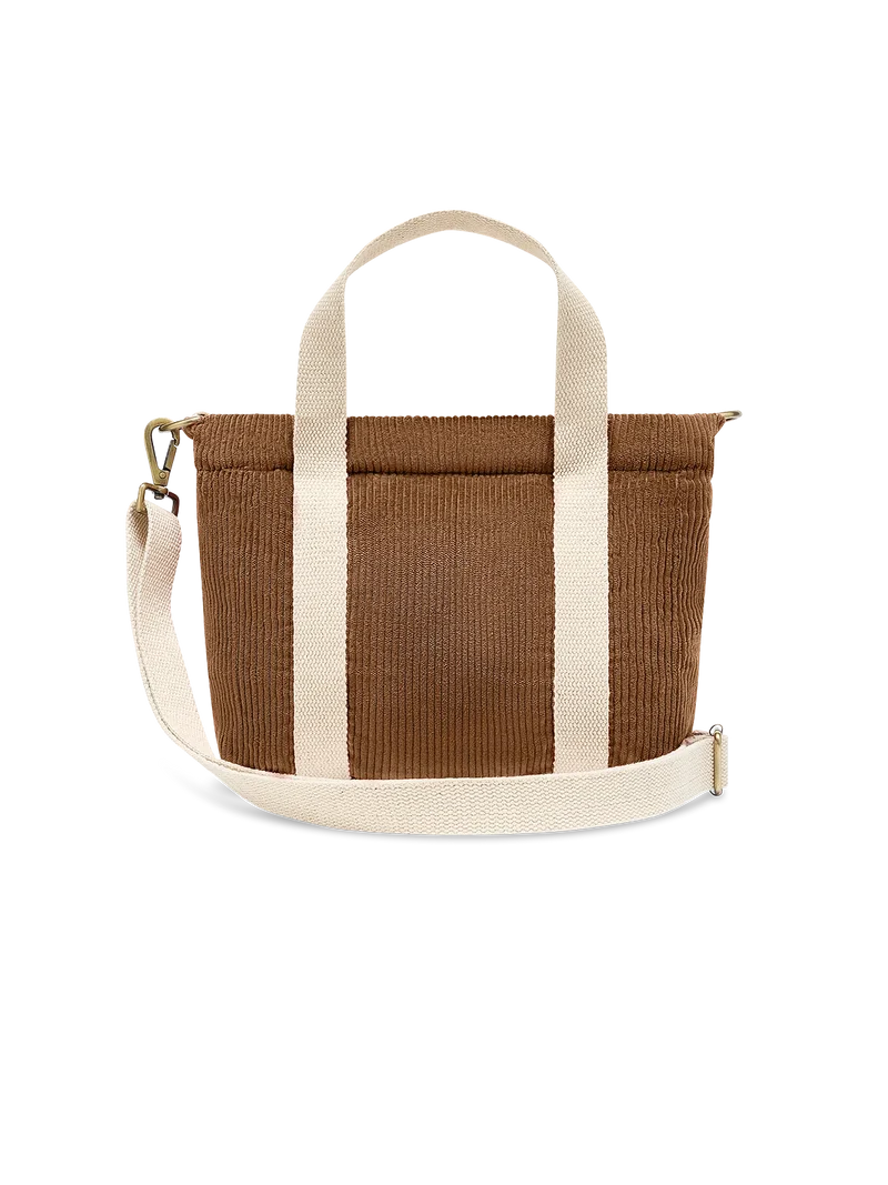 Mini Cabas Louise - Velours Macchiato
