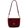 Sac Margault - Velours Bordeaux