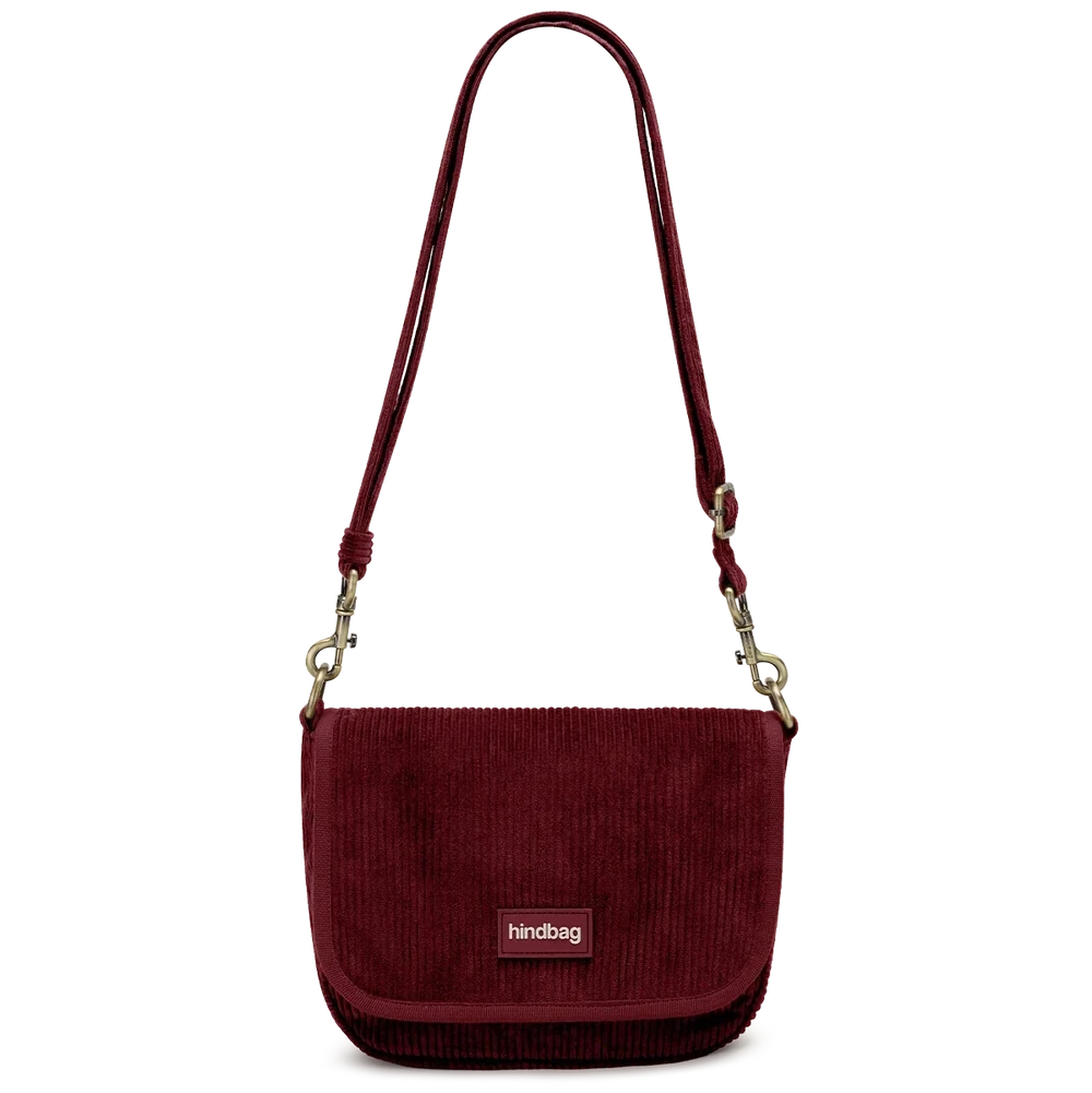 Sac Margault - Velours Bordeaux