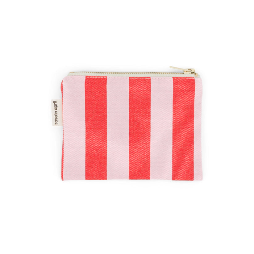 Porte-Monnaie Marie - Rayures Tomato Candy