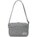Nino - Sac bandoulière - effet lainé grise