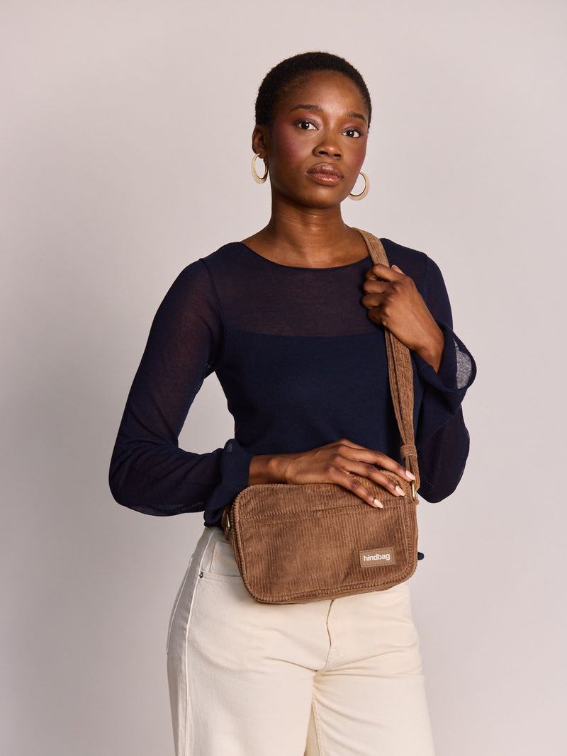 Nino - Sac bandoulière - Velours Mocchiato