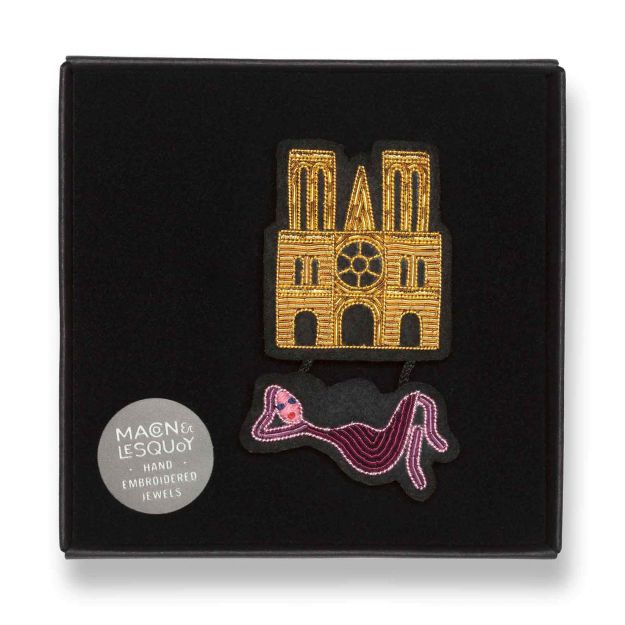 Broche - Notre-Dame & Esméralda