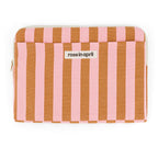 Housse Ordinateur "13&14" Octave - Rayures Caramel Strawberry