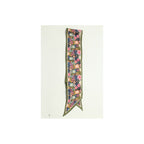67551 - Petit Tour de cou Fleurettes - 0850 Vert Foncé